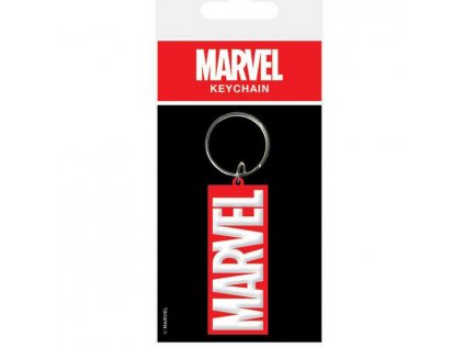 marvel comics logo klucenka rubber 5050293384610