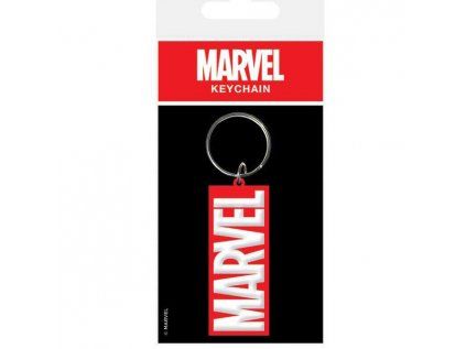 Marvel Comics Logo Kľúčenka Rubber