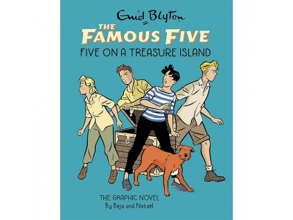 famous five graphic novel five on a treasure island 9781444963670