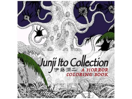 junji ito collection a horror coloring book 9781789099720