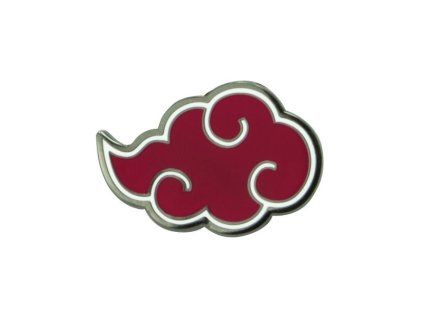 Naruto Shippuden Pin Akatsuki Odznak kovový