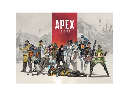 apex legends group shot poster 5028486484119