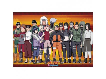 naruto shippuden konoha ninjas poster 3700789274575