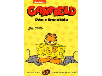 garfield 57 pan z ementalu 9788076792234