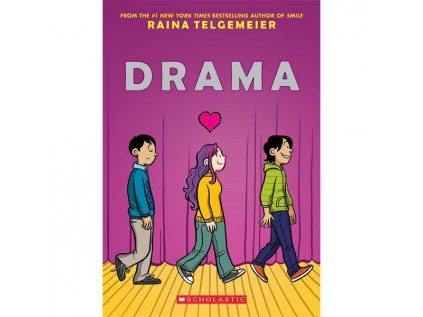 drama a graphic novel 9781338801897
