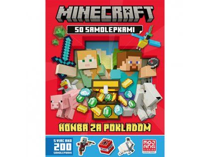 Minecraft so samolepkami - Honba za pokladom