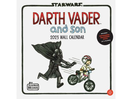star wars darth vader and son calendar 2023 9781797202891