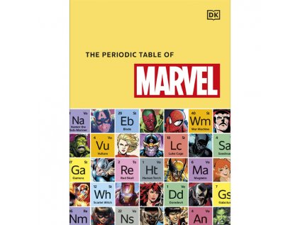 periodic table of marvel 9780241500835