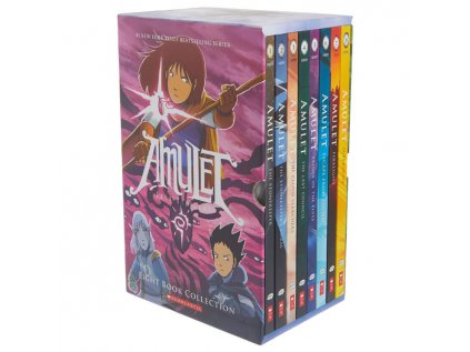 amulet box set 1 8 graphix 9781338328189