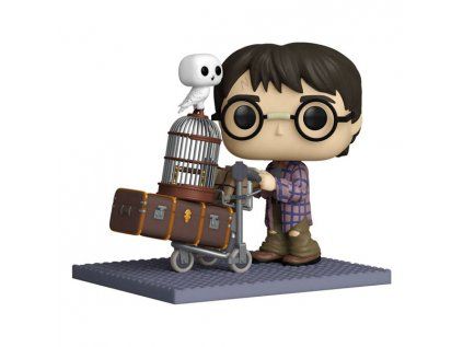 Funko POP! Harry Potter: Harry Pushing Trolley Deluxe Edition