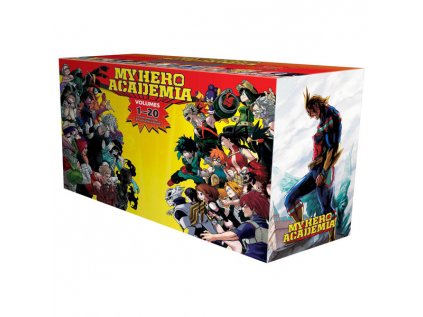 my hero academia box set 1 includes volumes 1 20 with premium 9781974735990