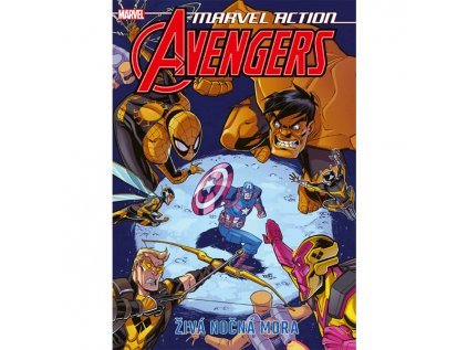 marvel action avengers 4 ziva nocna mora 9788025252468