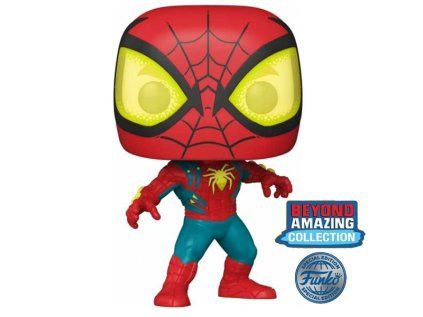 Funko POP! Marvel Comics Spider-Man Oscorp Suit Beyond Amazing Collection Exclusive