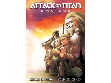 attack on titan omnibus 8 vol 22 24 9781646514892