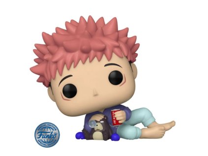 funko pop jujutsu kaisen yuji itadori with tsukamoto doll special edition 889698623483