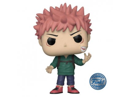 funko pop jujutsu kaisen yuji itadori with sukana mouth special edition