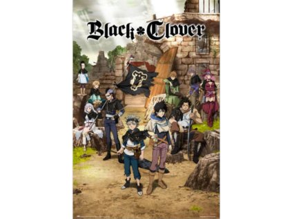 black clover black bull squad and yuno poster 3665361003748