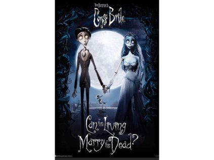 Corpse Bride Victor and Emily Poster 91,5 x 61 cm