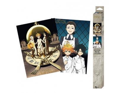 promised neverland series 1 posters 2 pack 3665361108832