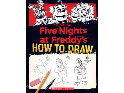 five nights at freddy s how to draw 9781338804720