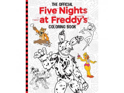 official five nights at freddy s coloring book 9781338741186