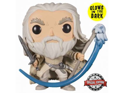 funko pop lord of the rings gandalf the white glows in the dark special edition 889698623391