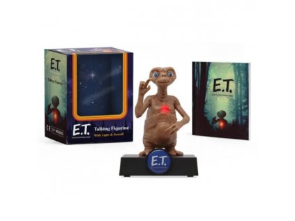 e t the extra terrestrial e t talking figurine with light and sound miniature editions 9780762480272