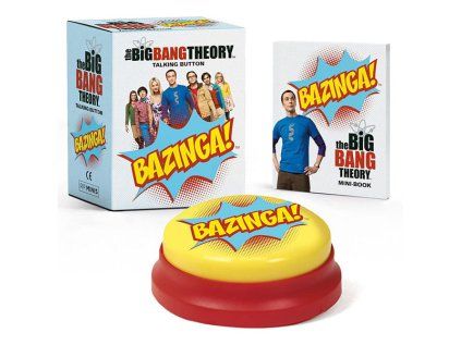 Big Bang Theory Talking Button: Bazinga! Miniature Editions