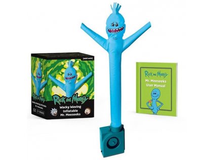 rick and morty wacky waving inflatable mr meeseeks miniature editions