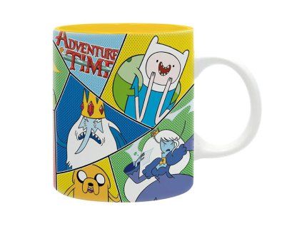 Adventure Time Characters Group Šálka