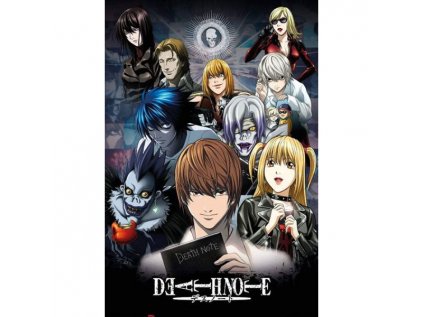 death note protagonists poster 5028486326891