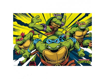 teenage mutant ninja turtles turtles in action poster 3665361087540
