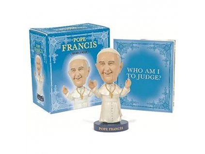 pope francis bobblehead miniature editions 9780762456925