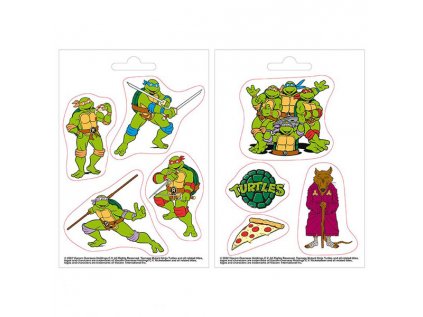 teenage mutant ninja turtles nalepky 2 pack 3665361103288