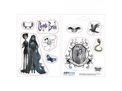 corpse bride nalepky 2 pack 3665361105787