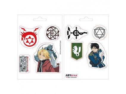 fullmetal alchemist nalepky 2 pack 3665361108788