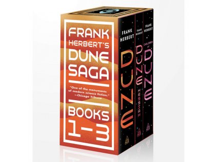 frank herbert s dune saga 3 book boxed set dune dune messiah and children of dune