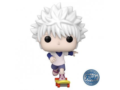 funko pop hunter x hunter killua zoldyck with skateboard special edition