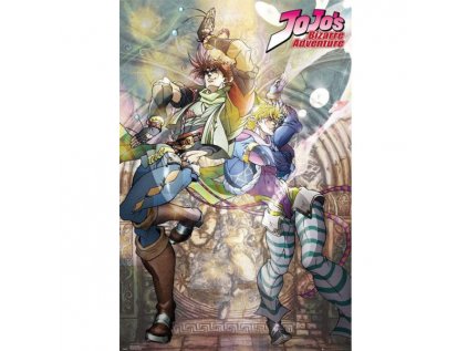 jojo s bizarre adventure joseph and ceasar poster 5028486482535