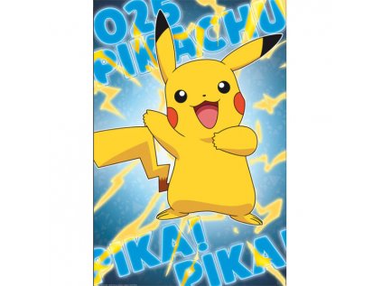 pokemon pikachu foil poster 3665361111160