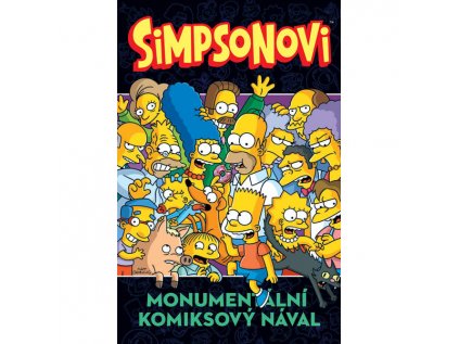 simpsonovi monumentalni komiksovy naval 9788076793781