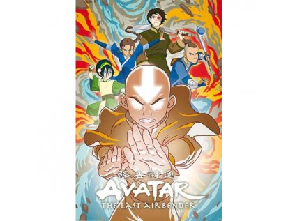 avatar the last airbender mastery of the elements poster 3665361072959