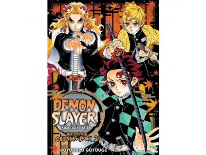 demon slayer kimetsu no yaiba the official coloring book 2 9781974738977