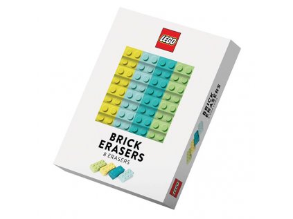 lego brick erasers gumy sada 8 ks 9781452179636