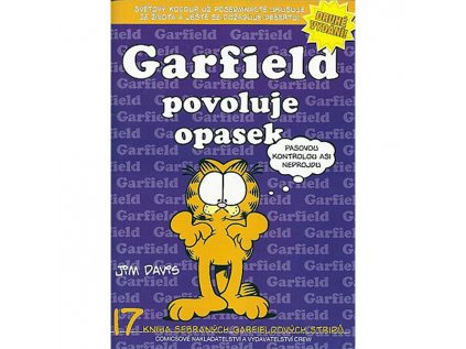 garfield 17 garfield povoluje opasek 9788074491399