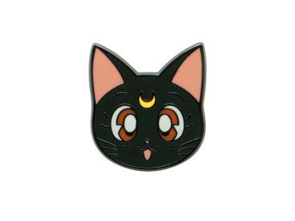 Sailor Moon Pin Luna Odznak kovový