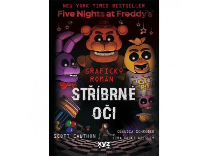 five nights at freddy s 1 stribrne oci graficky roman 9788076833647