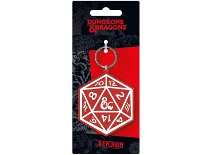 Dungeons and Dragons Dice Kľúčenka Rubber