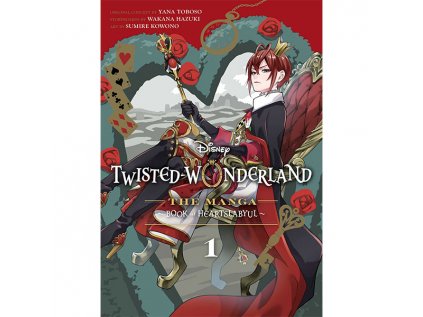 disney twisted wonderland 1 the manga book of heartslabyul 9781974739141