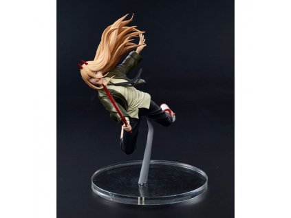 chainsaw man pvc statue power 840342400348